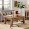 Alaterre Furniture Durango 48"L Industrial Wood Coffee Table ANDU1274 - alternate 2